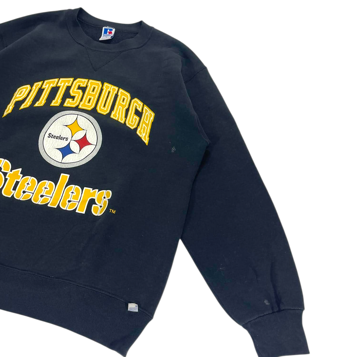 VINTAGE RUSSELL ATHLETIC STEELERS CREWNECK (L)