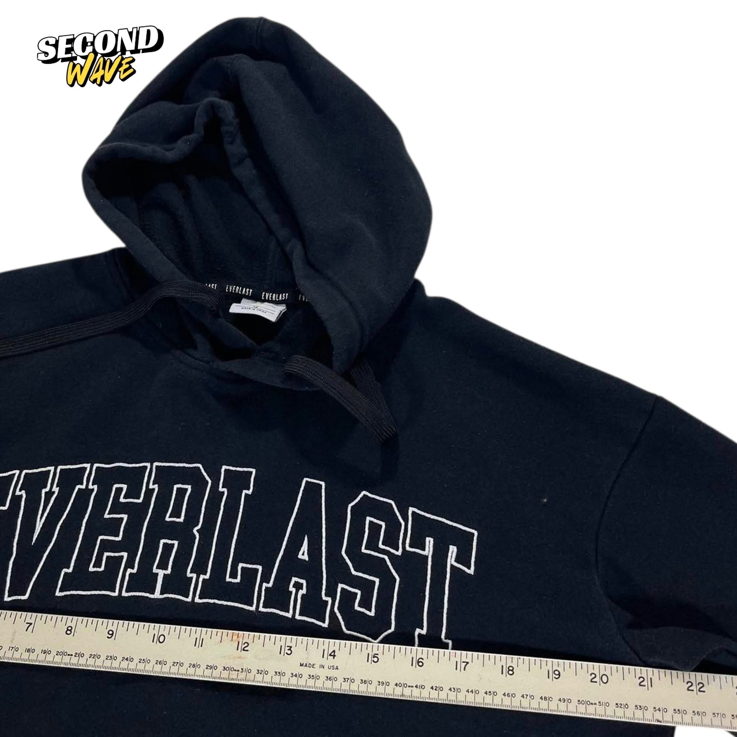 EVERLAST BLACK EMBROIDERED HOODIE (12)