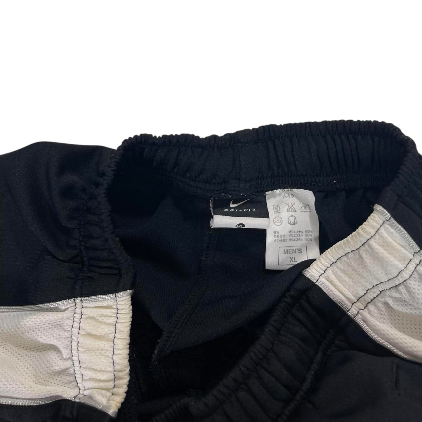 Y2K NIKE BLACK TRACK PANTS (L-XL) ¹⁰