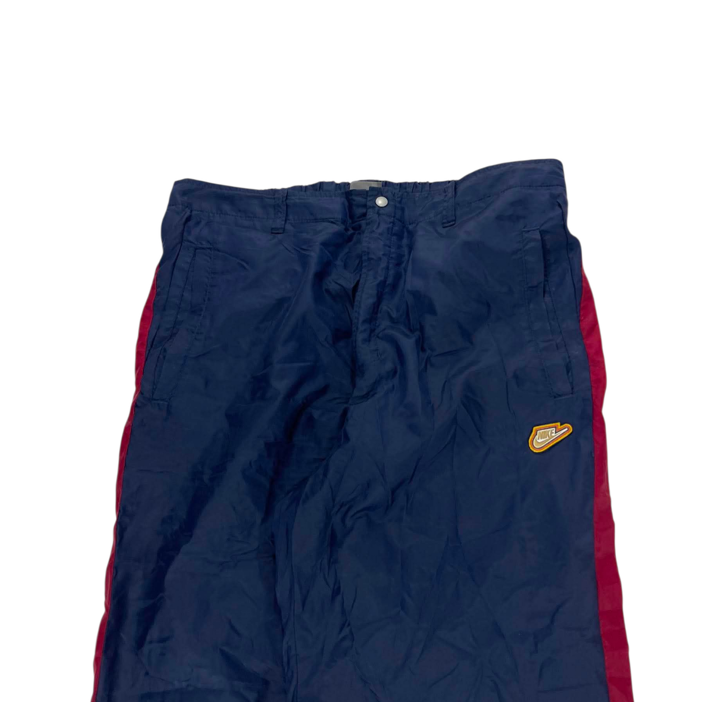 NIKE BLUE & RED TRACK PANTS ² (L)