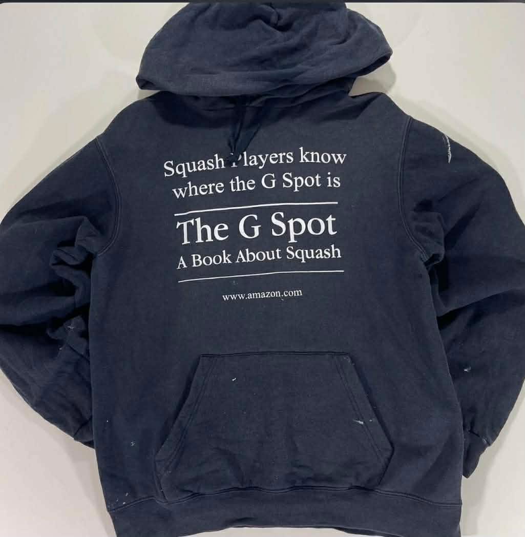 VINTAGE TRASHED VIBES SQUASH G SPOT HOODIE (M)