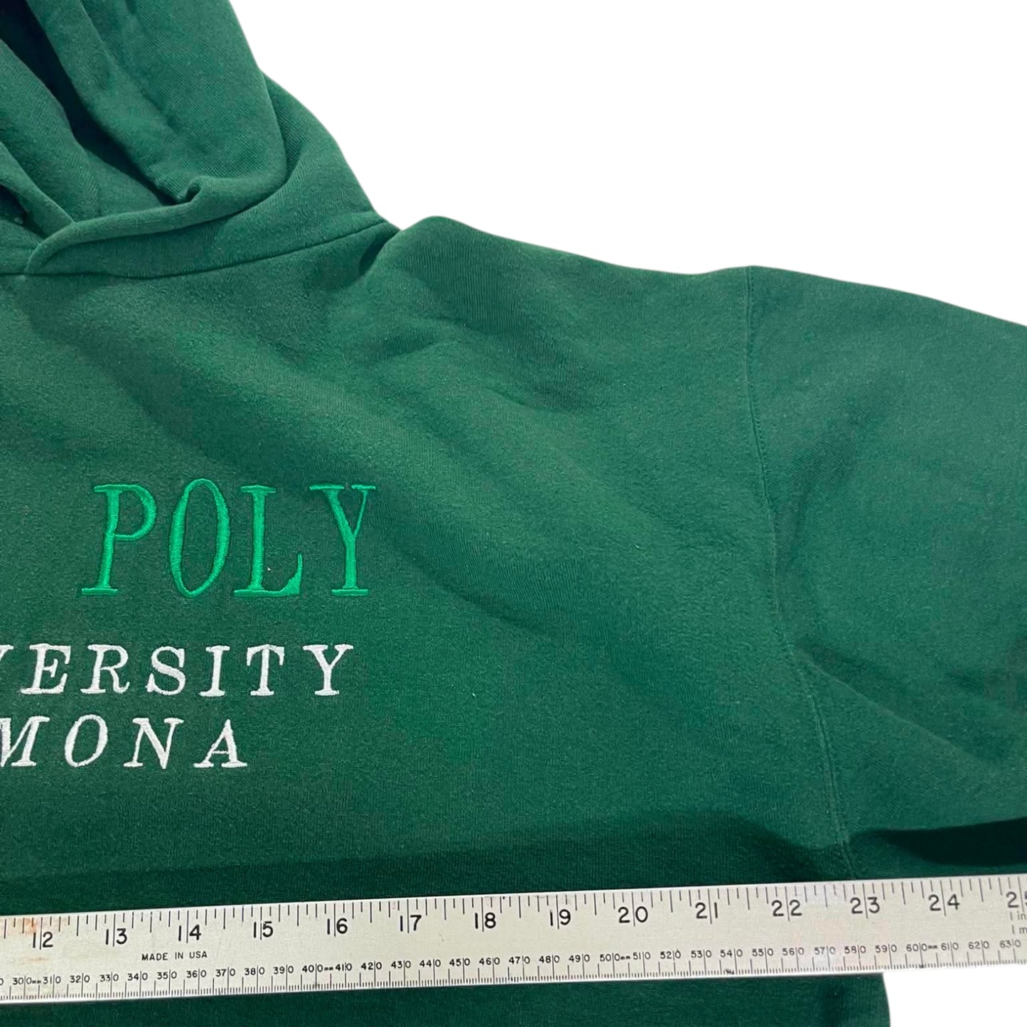 VINTAGE RUSSELL ATHLETIC CAL POLY HOODIE (L)