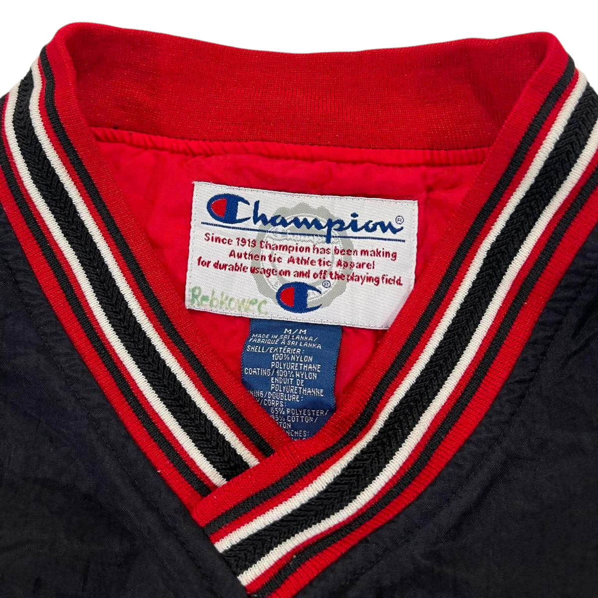 VINTAGE CHAMPION CHICAGO BULLS PULLOVER (BEST FIT SMALL)