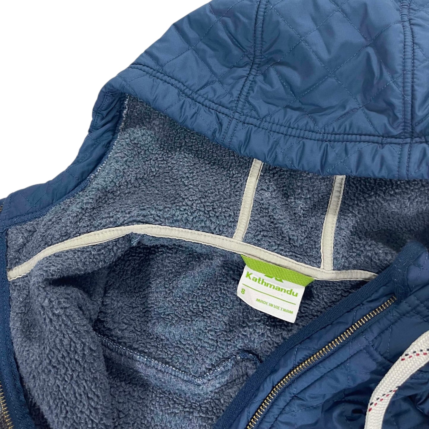KATHMANDU BLUE & GRAY QUILTED JACKET (S)