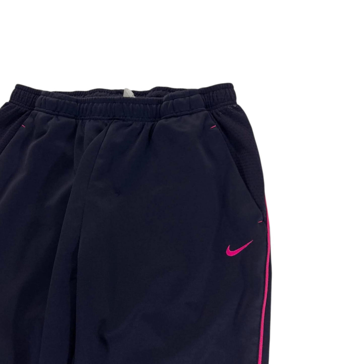 VINTAGE NIKE WITH PINK HIT TRACK PANTS (M-L) ⁹