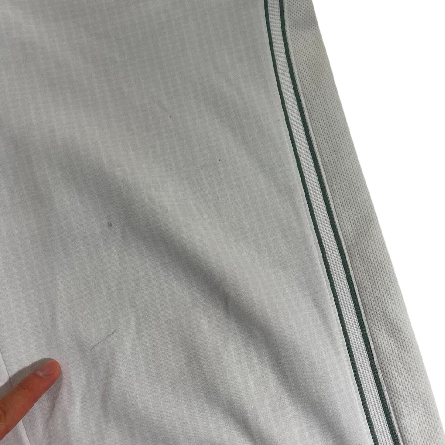VINTAGE WHITE NIKE GRAY TRACK PANTS (L) ¹