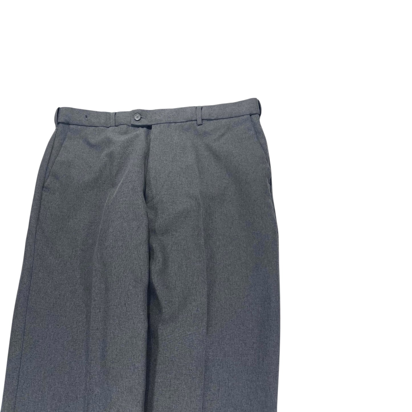 VINTAGE FARAH GRAY FLARED PANTS (34") ORANGE TAG