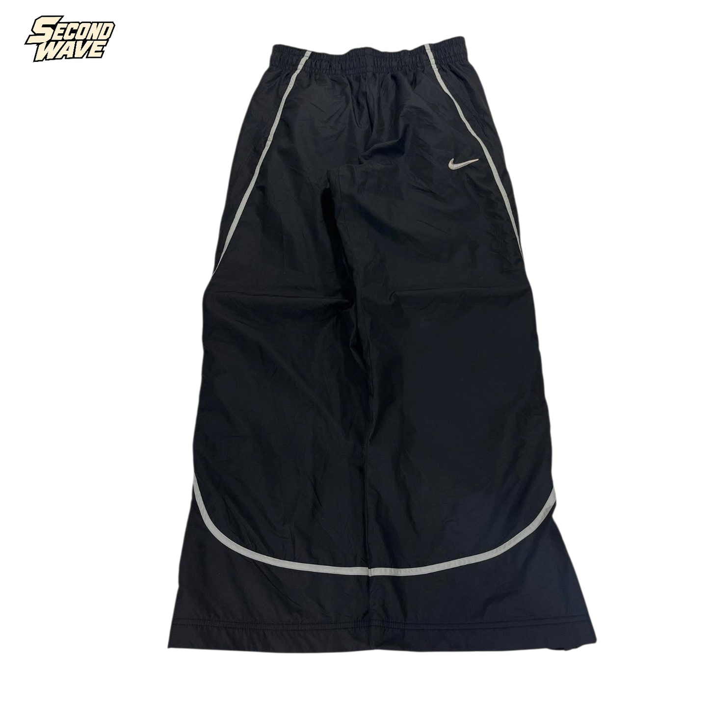 VINTAGE NIKE BASKETBALL BLACK TRACK PANTS (L) ¹³