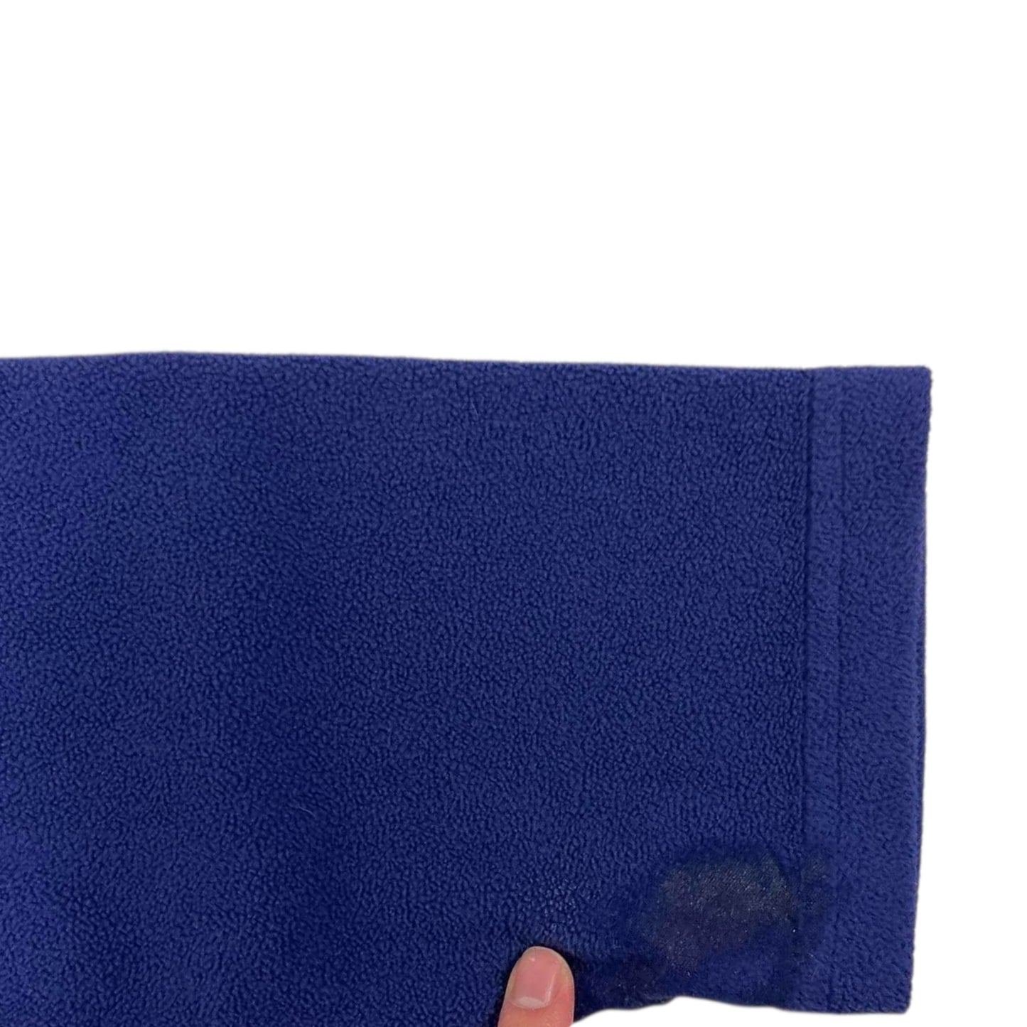 HUNTING & FISHING BLUE QUARTER ZIP FLEECE (L-XL)