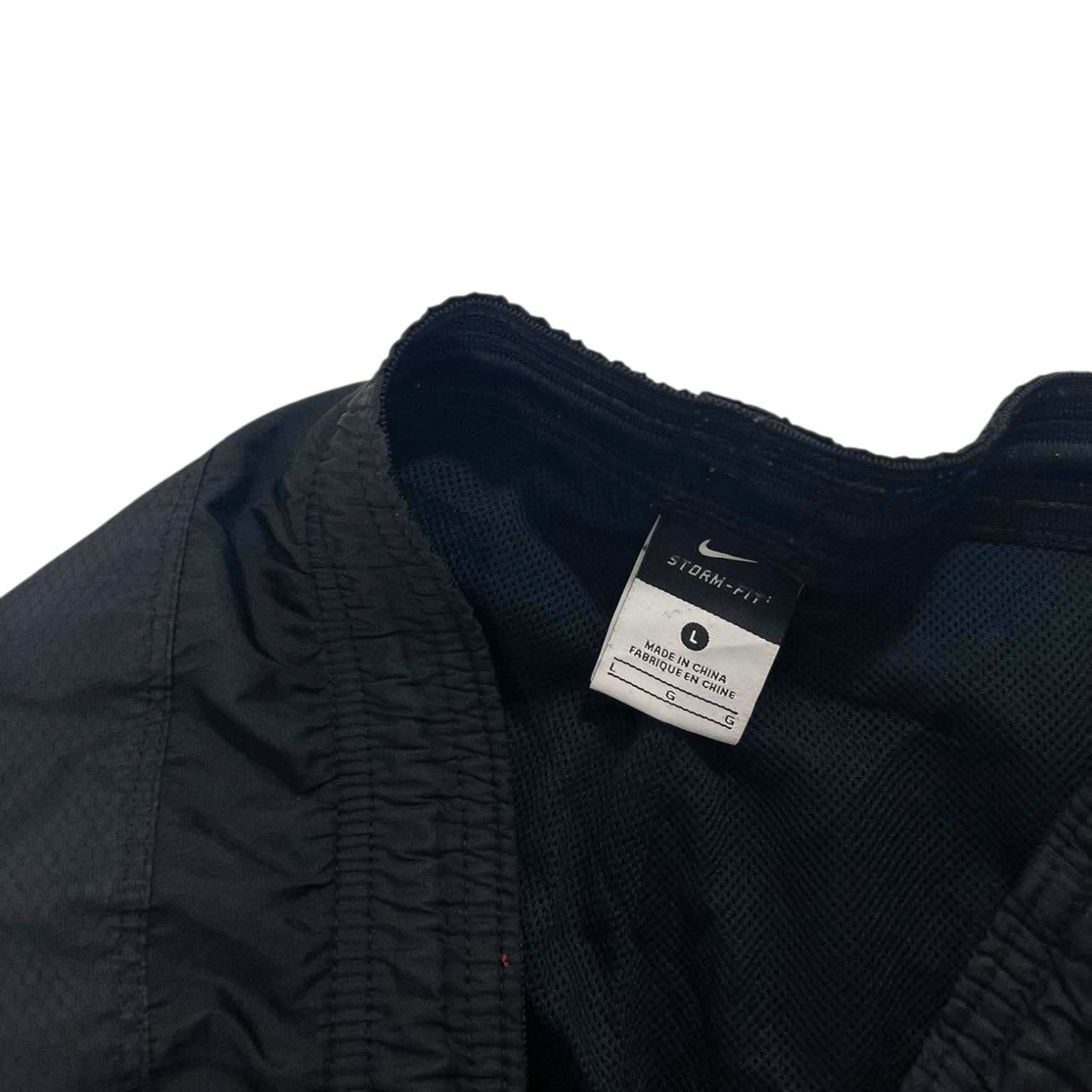 NIKE BLACK TRACK PANTS³ (L)