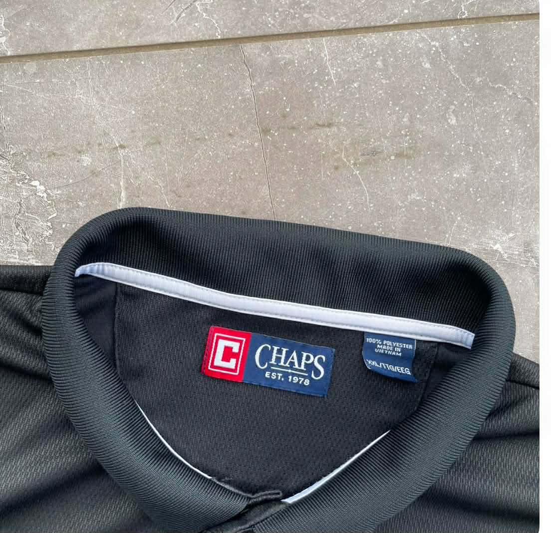 CHAPS POLO SHIRT WITH EMBROIDER LOGO (L-XL)