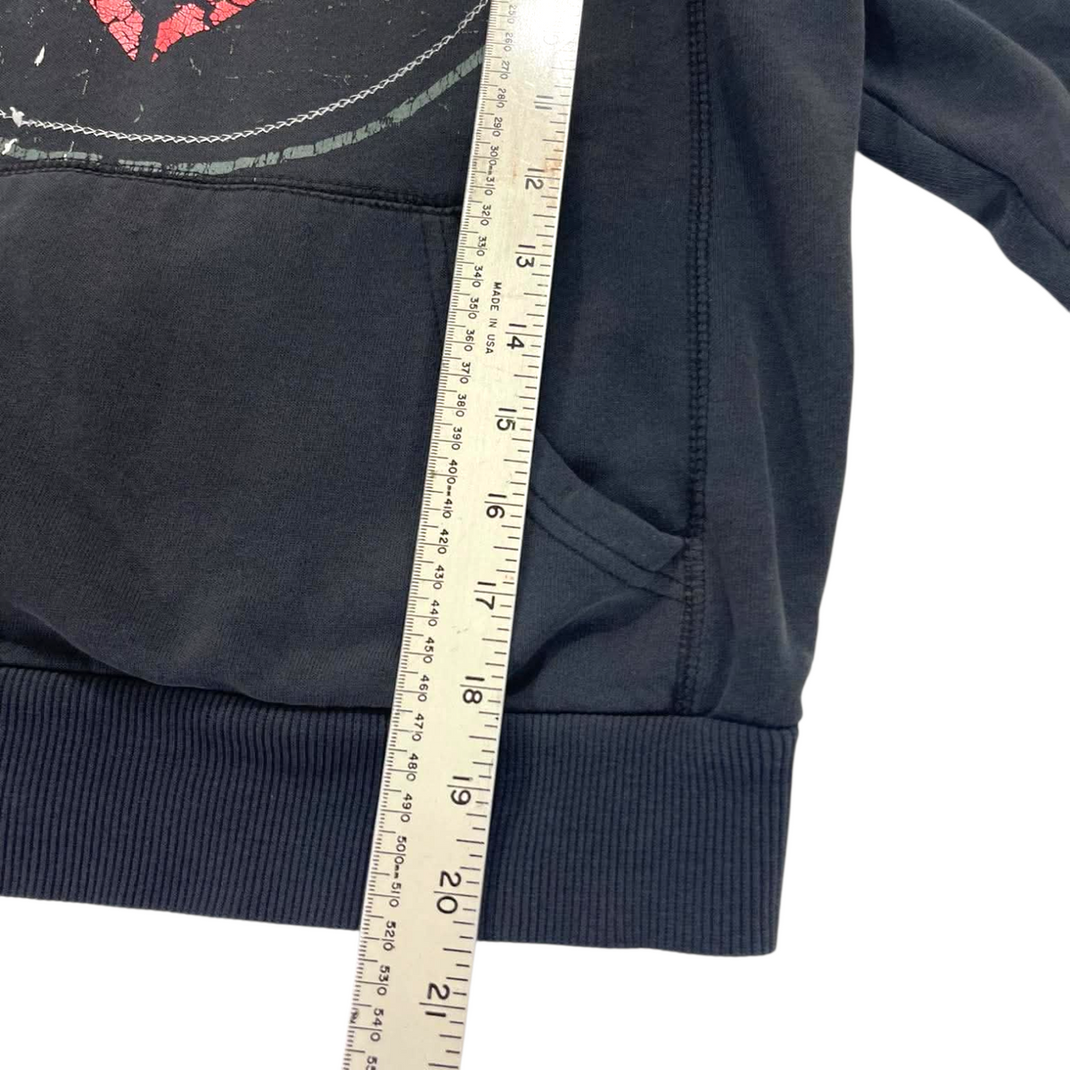Y2K TRASHED VIBES ROXY BLACK HOODIE (XS - SMALL)