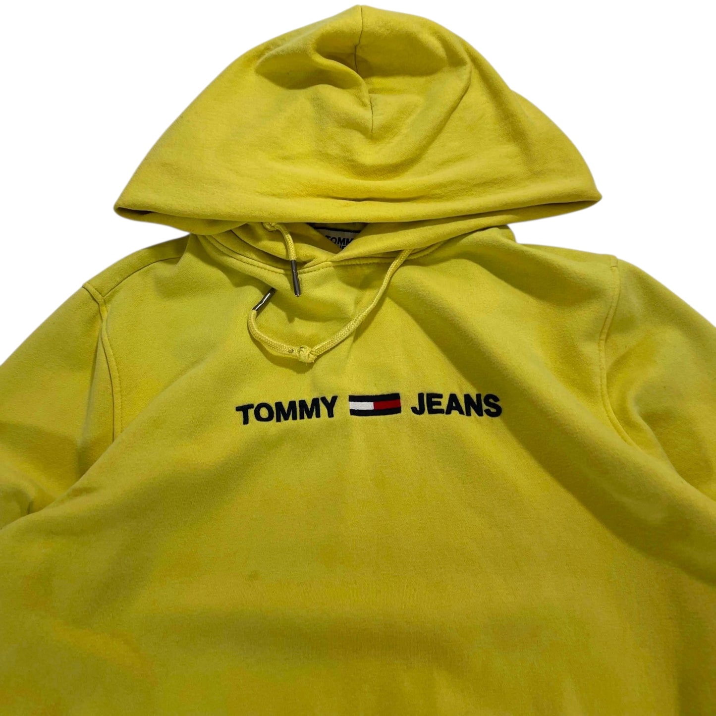 TOMMY HILFIGER YELLOW HOODIE (S)