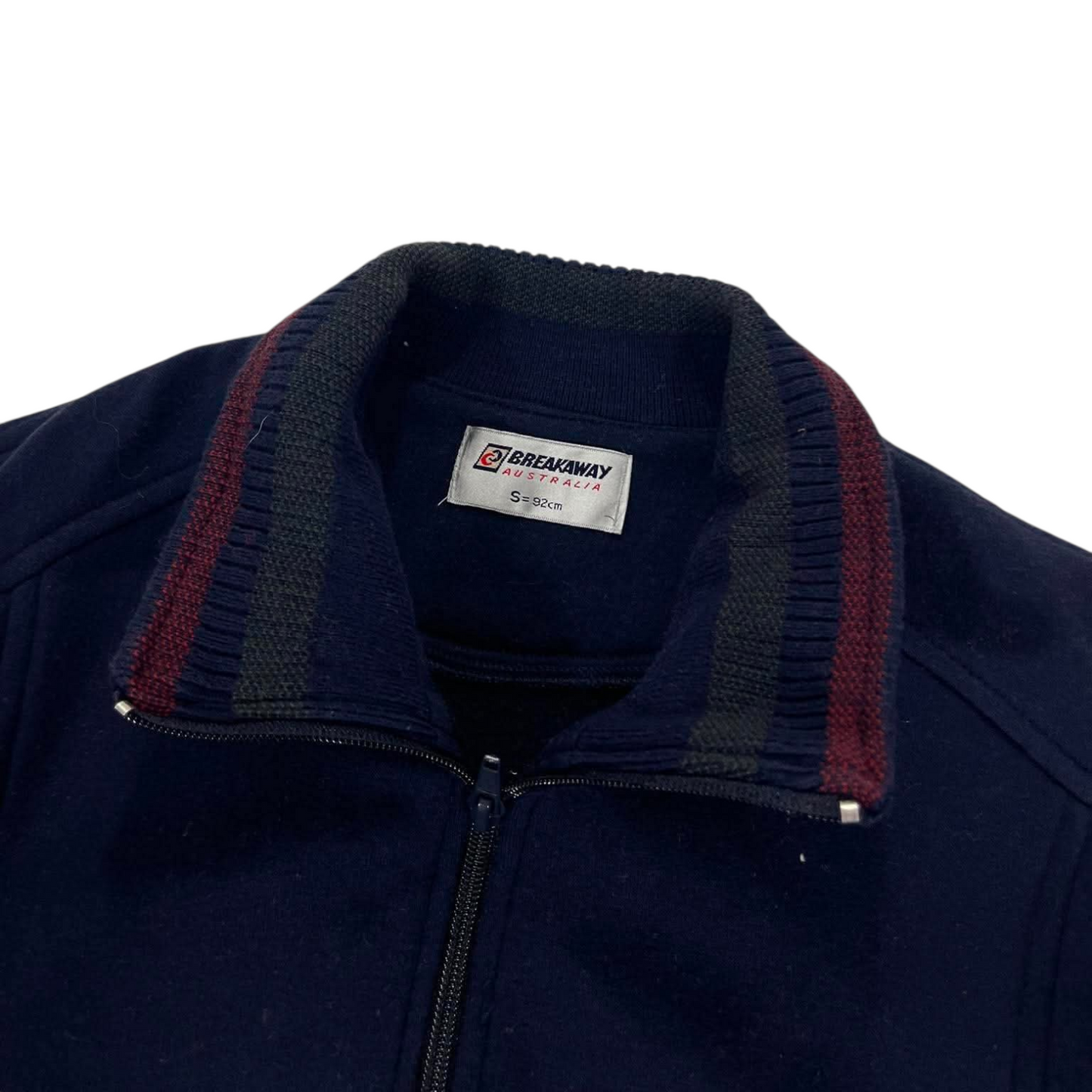 BREAKAWAY NAVY BLUE ZIP UP JACKET (M)