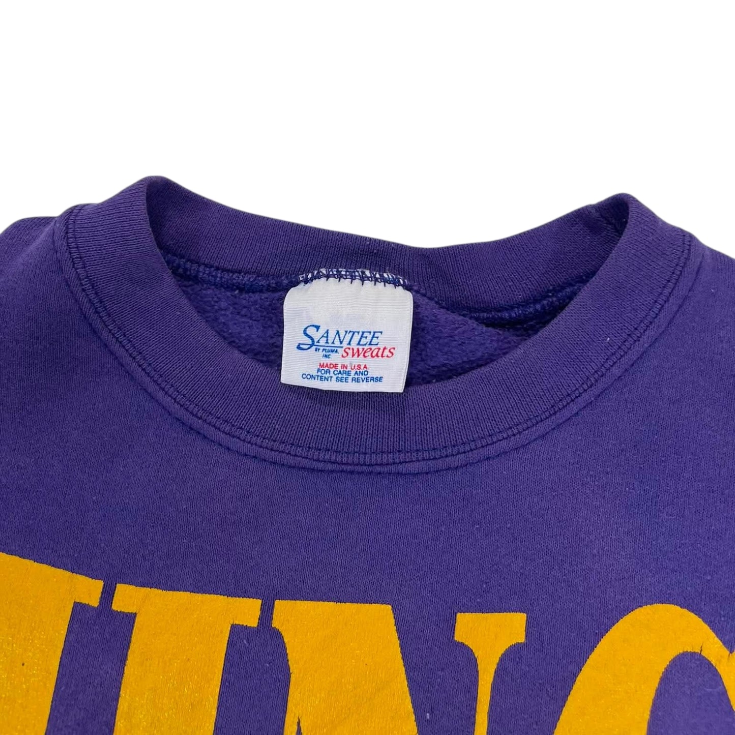 90S WASHINGTON HUSKIES PURPLE CREWNECK (M-L)