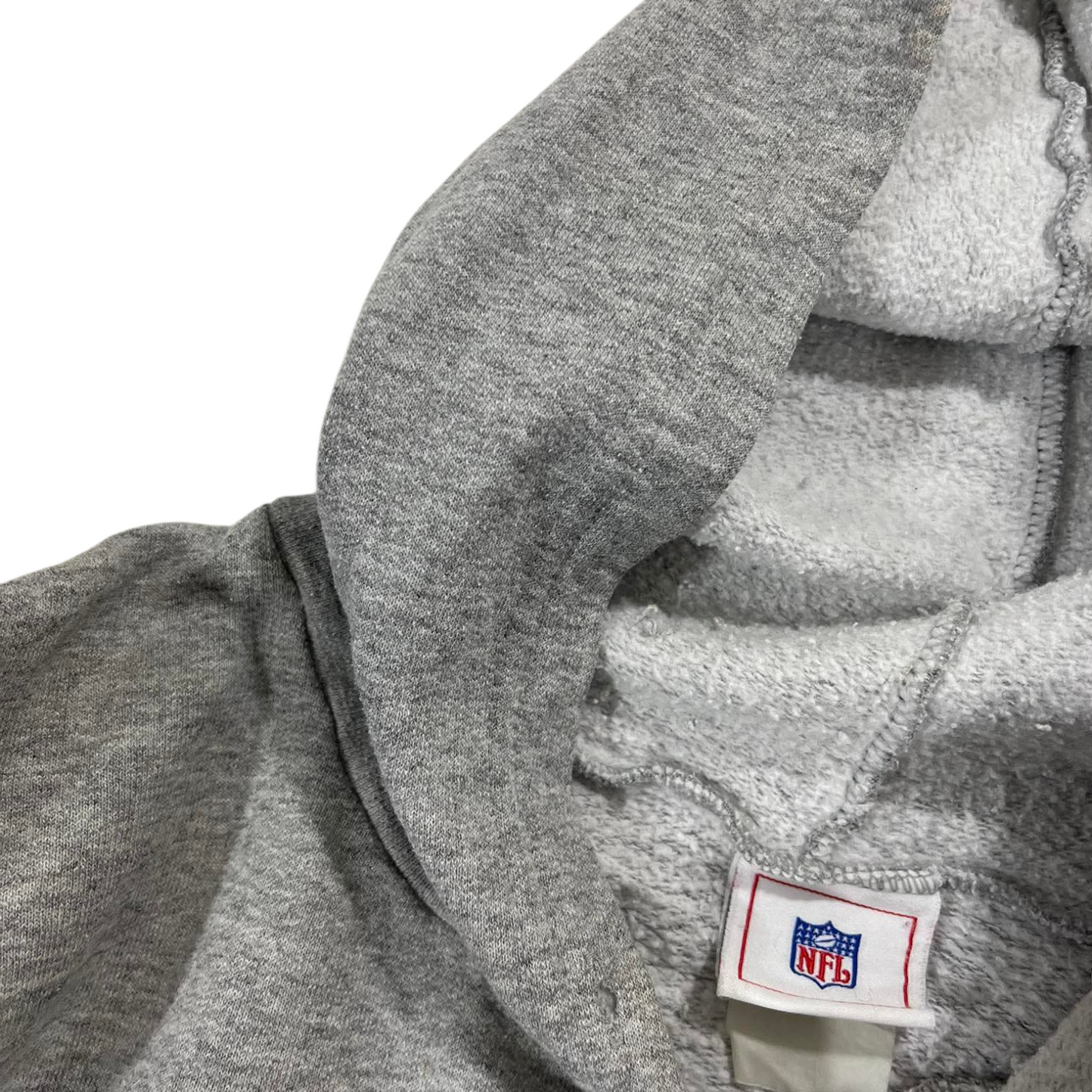 VINTAGE GREY SEATTLE SEAHAWKS HOODIE (M)