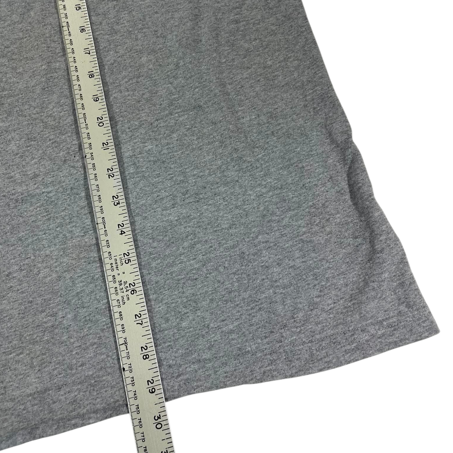 VINTAGE GREY NEW YORK YANKEES MLB BASEBALL TEE (L)