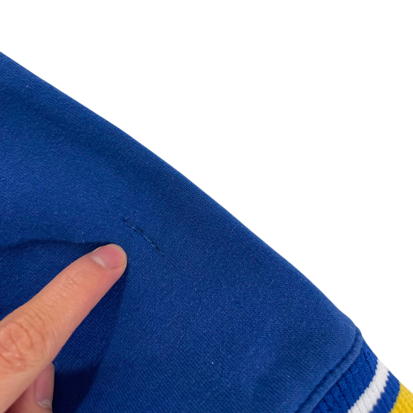 VINTAGE EMBROIDERED NBA GOLDEN STATE WARRIORS HOODIE (L)