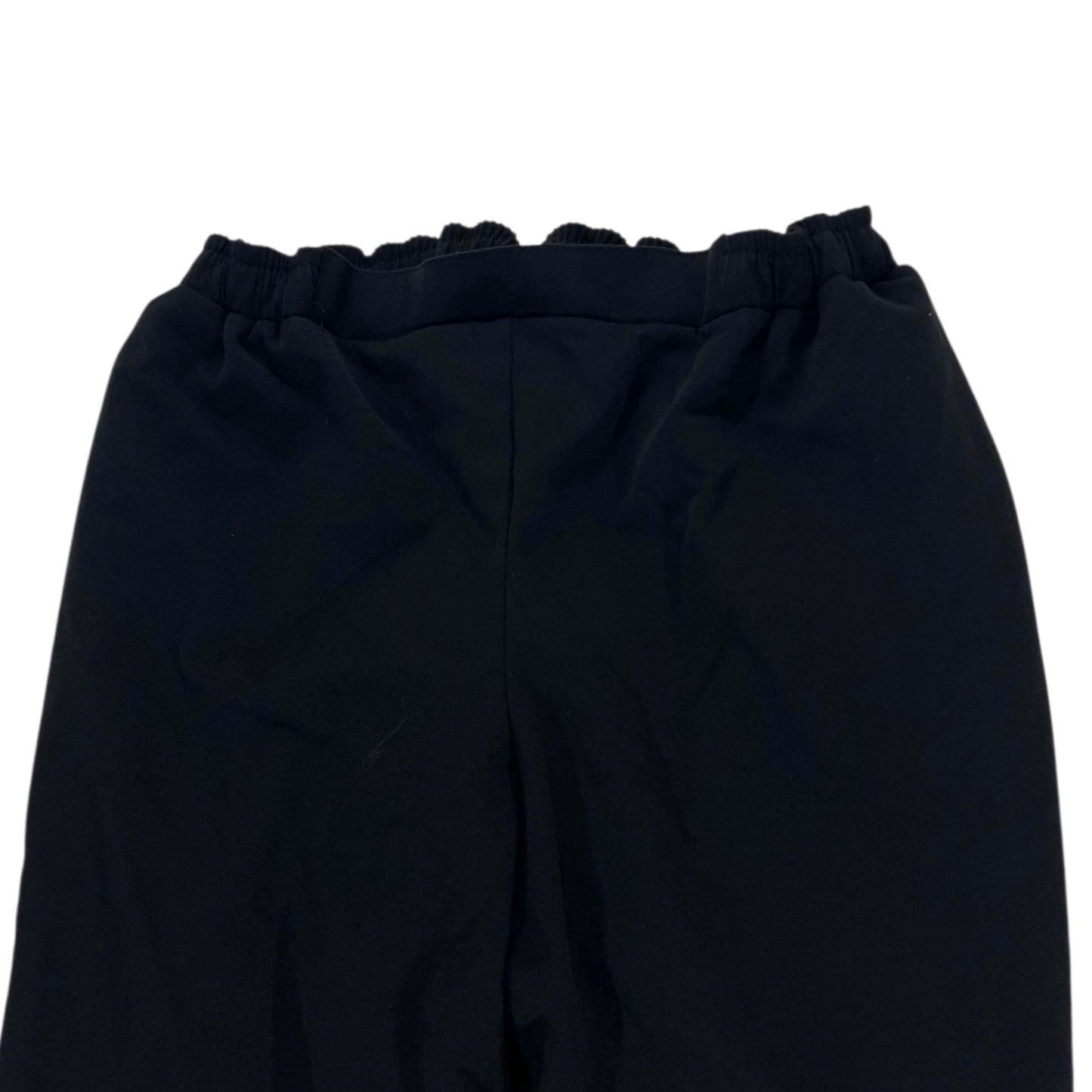 CLASSIQUE BLACK WIDE LEG TROUSERS (UK16)