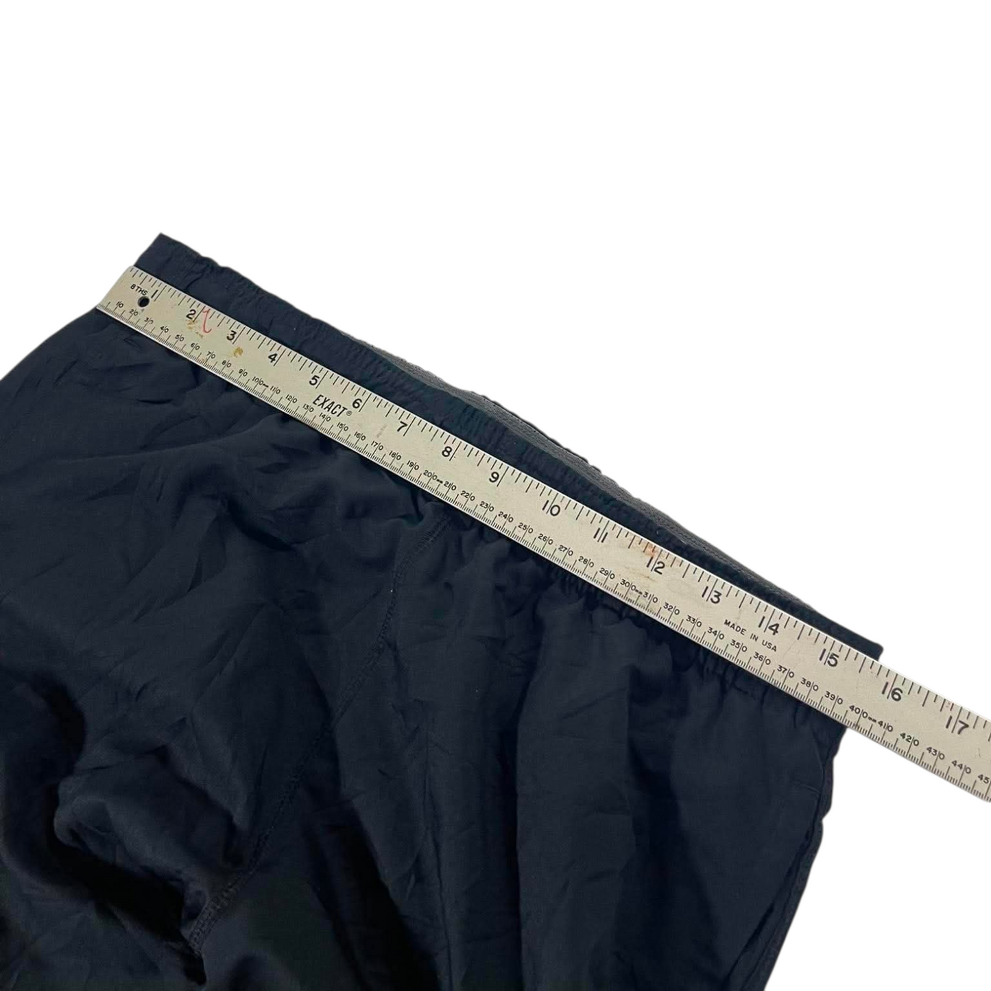 NIKE BLACK BAGGY TRACK PANTS ⁸ (M)