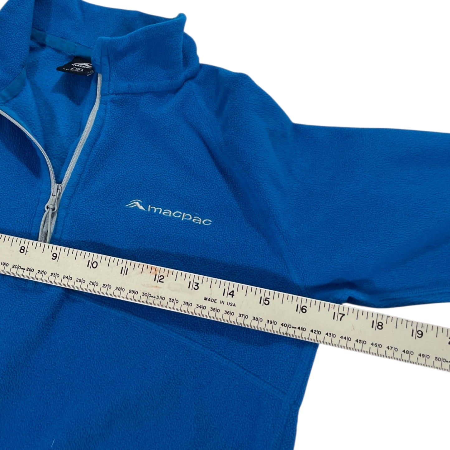 MACPAC BLUE FLEECE QUARTER ZIP (12)