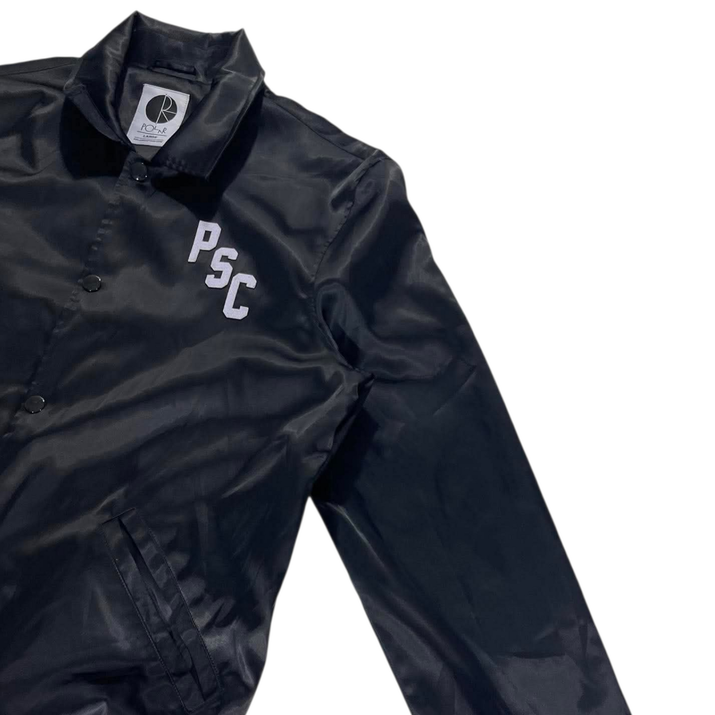 POLAR SKATE CLUB BLACK JACKET (L)