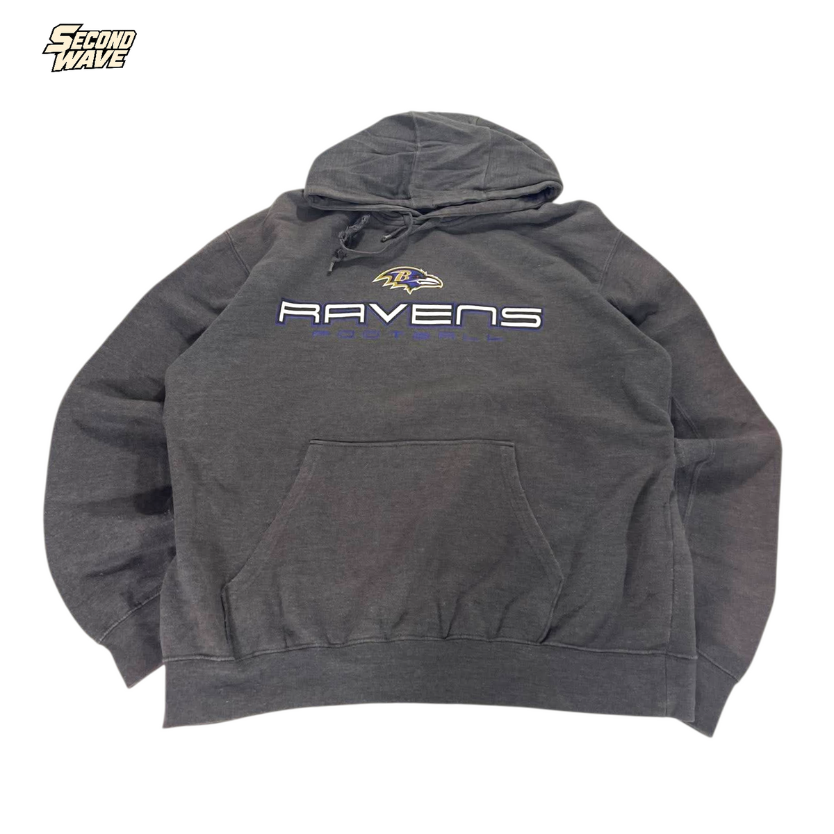 NFL BALTIMORE RAVENS HOODIE (L)