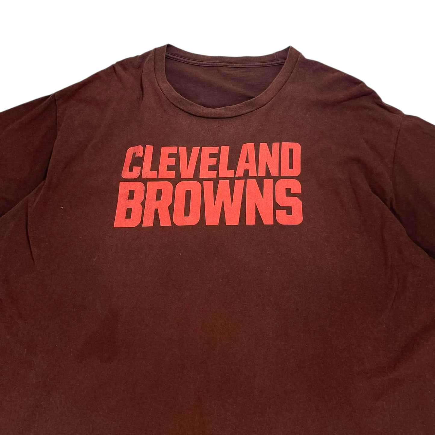 BROWN CLEVELAND T-SHIRT (XL)