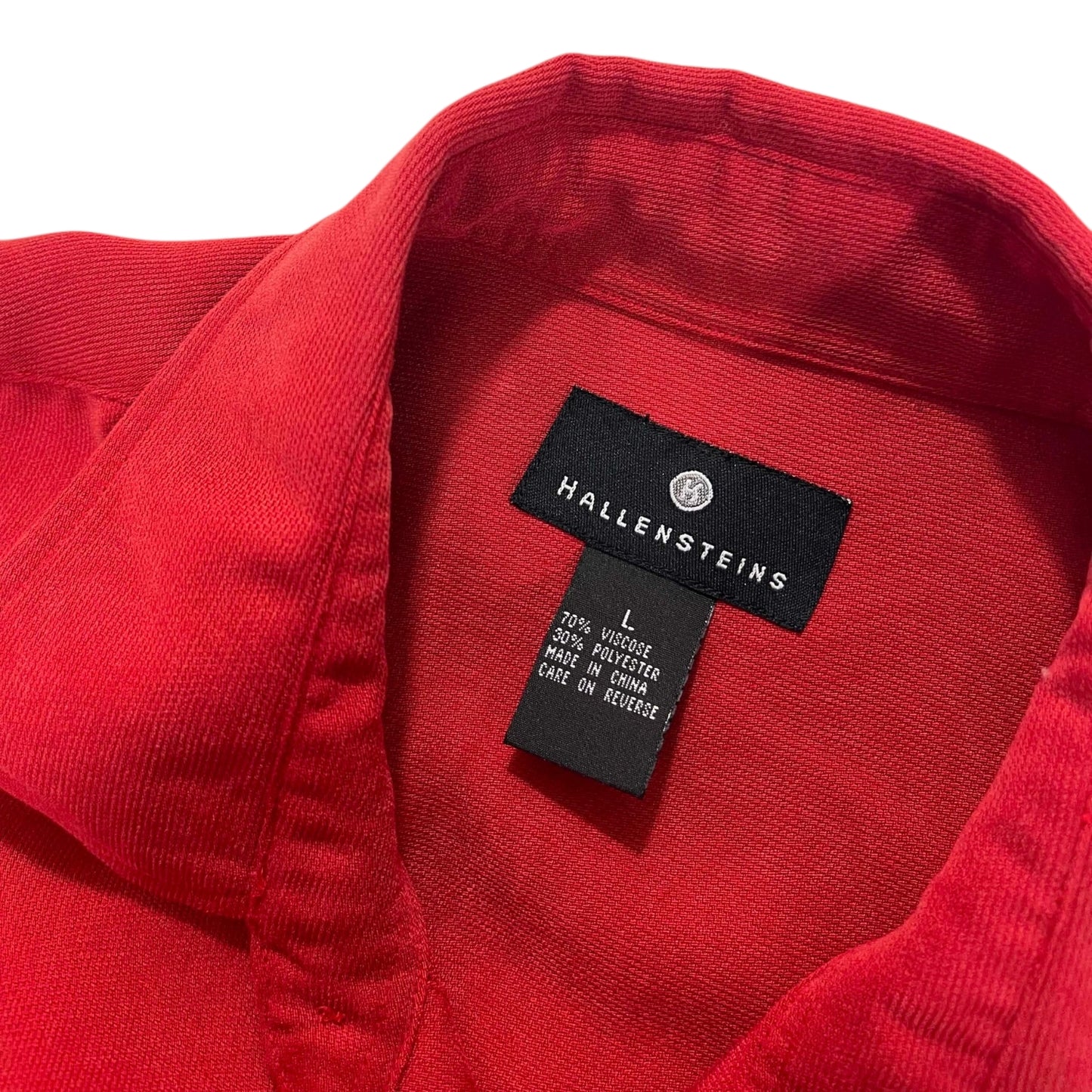 VINTAGE HALLENSTEINS BUTTON UP (L)