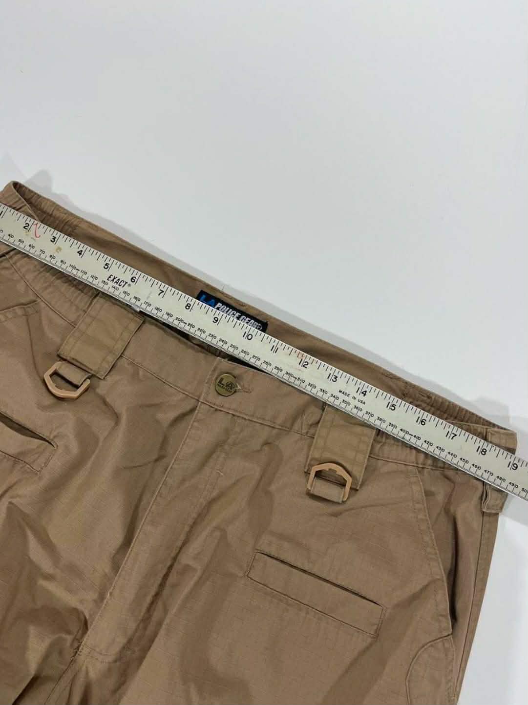LA POLICE TACTICAL GEAR TAN CARGO PANTS (34)