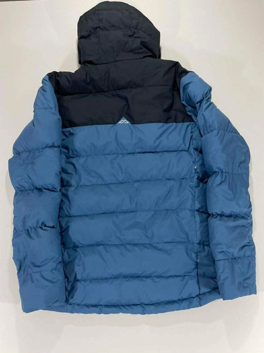 KATHMANDU BLUE PUFFER JACKET WITH HOOD (M-L)