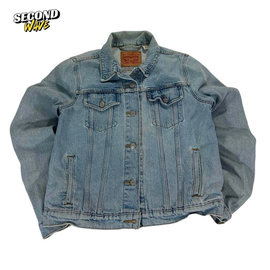 VINTAGE LEVI'S BLUE DENIM JACKET (M)
