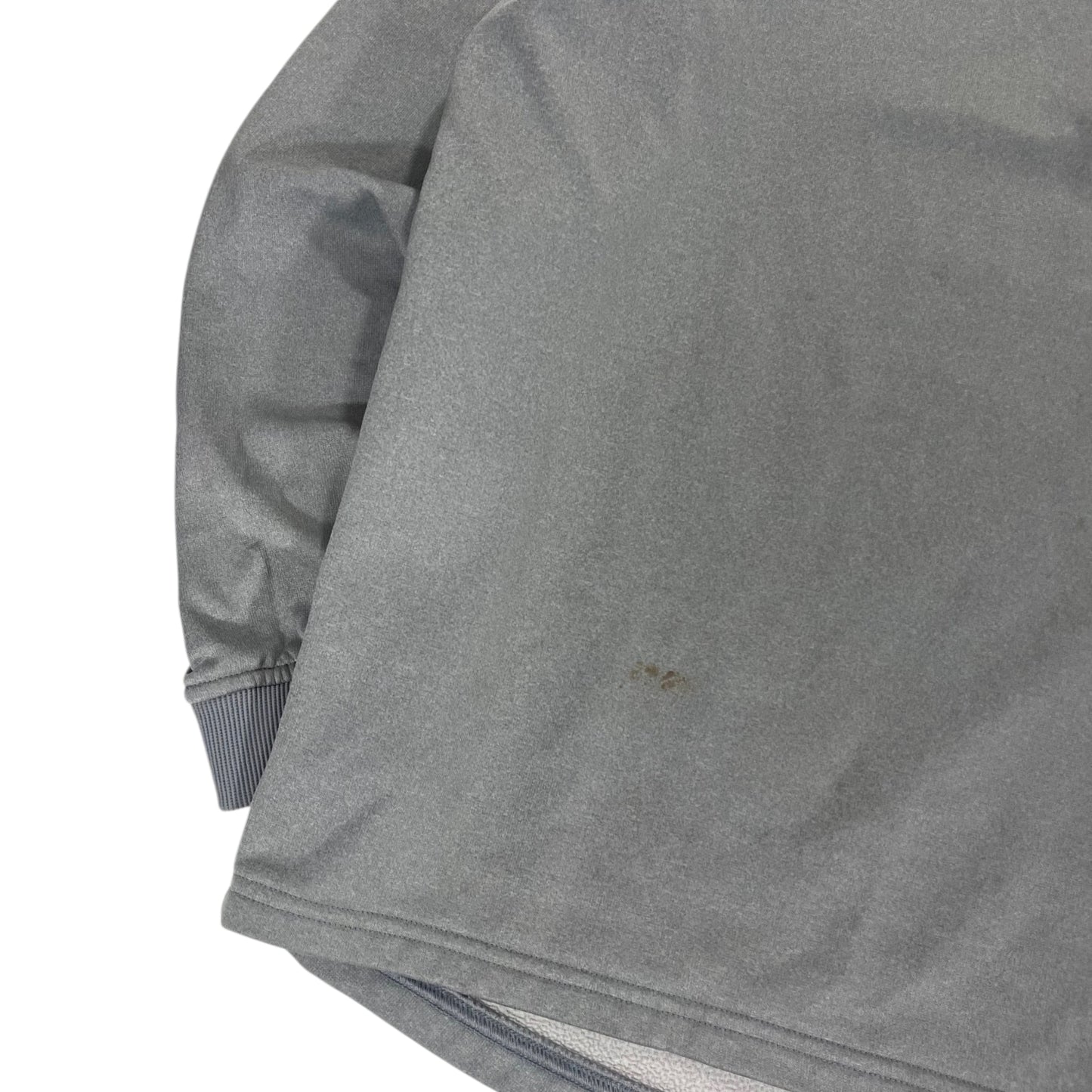UNDER ARMOUR GRAY QUARTER ZIP PULLOVER (L)