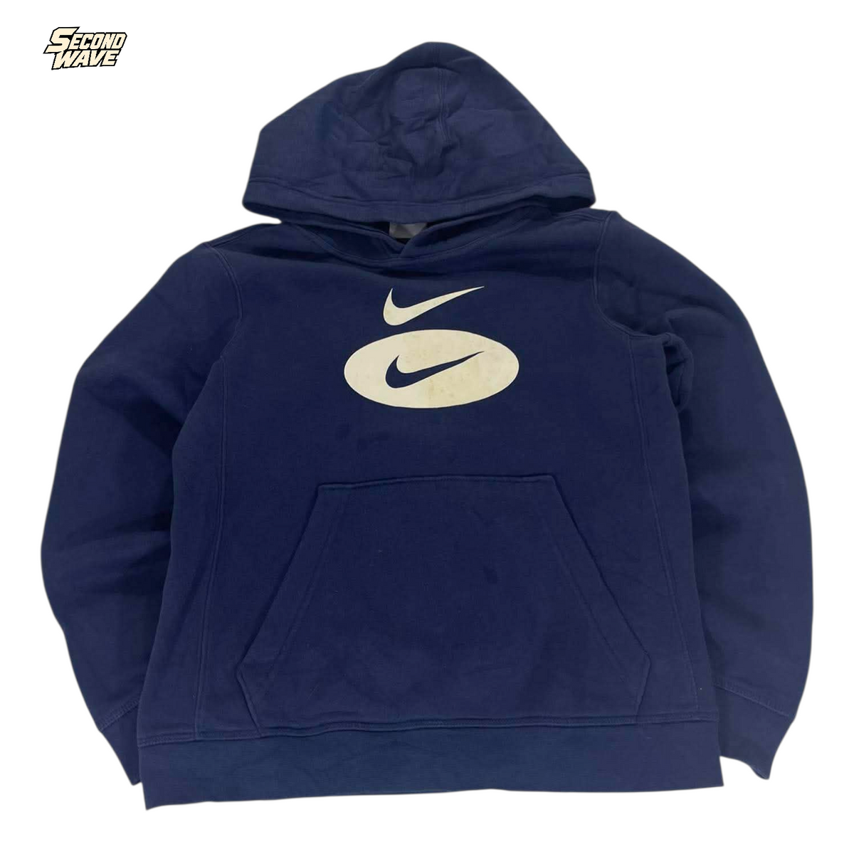 NIKE NAVY BLUE HOODIE (S)