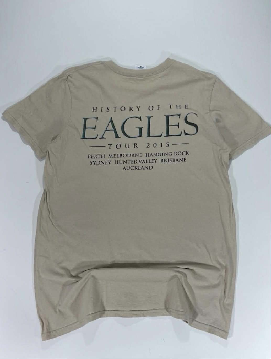 EAGLES TAN TOUR COTTON T-SHIRT (M)