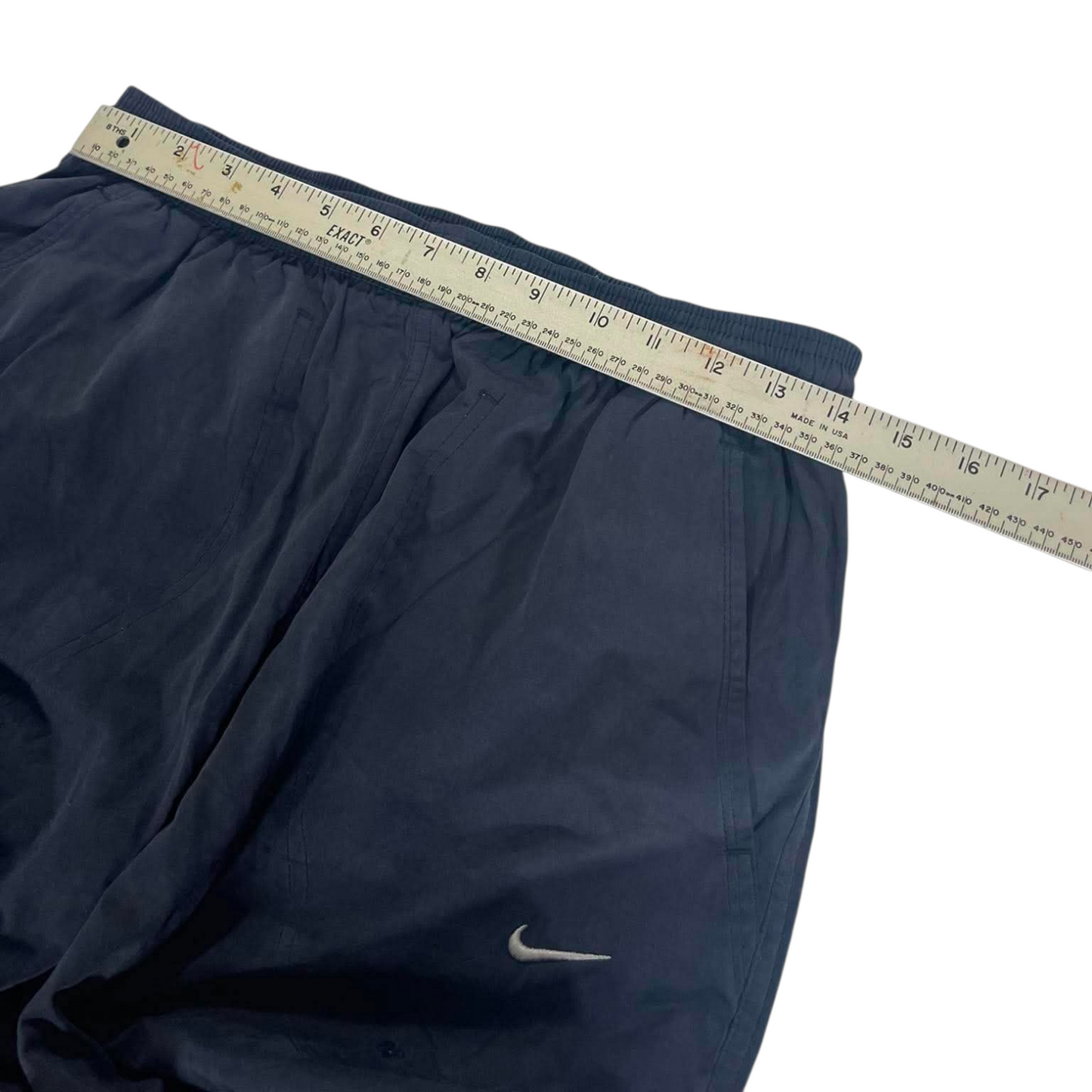 NIKE BLACK BAGGY TRACK PANTS ² (L)