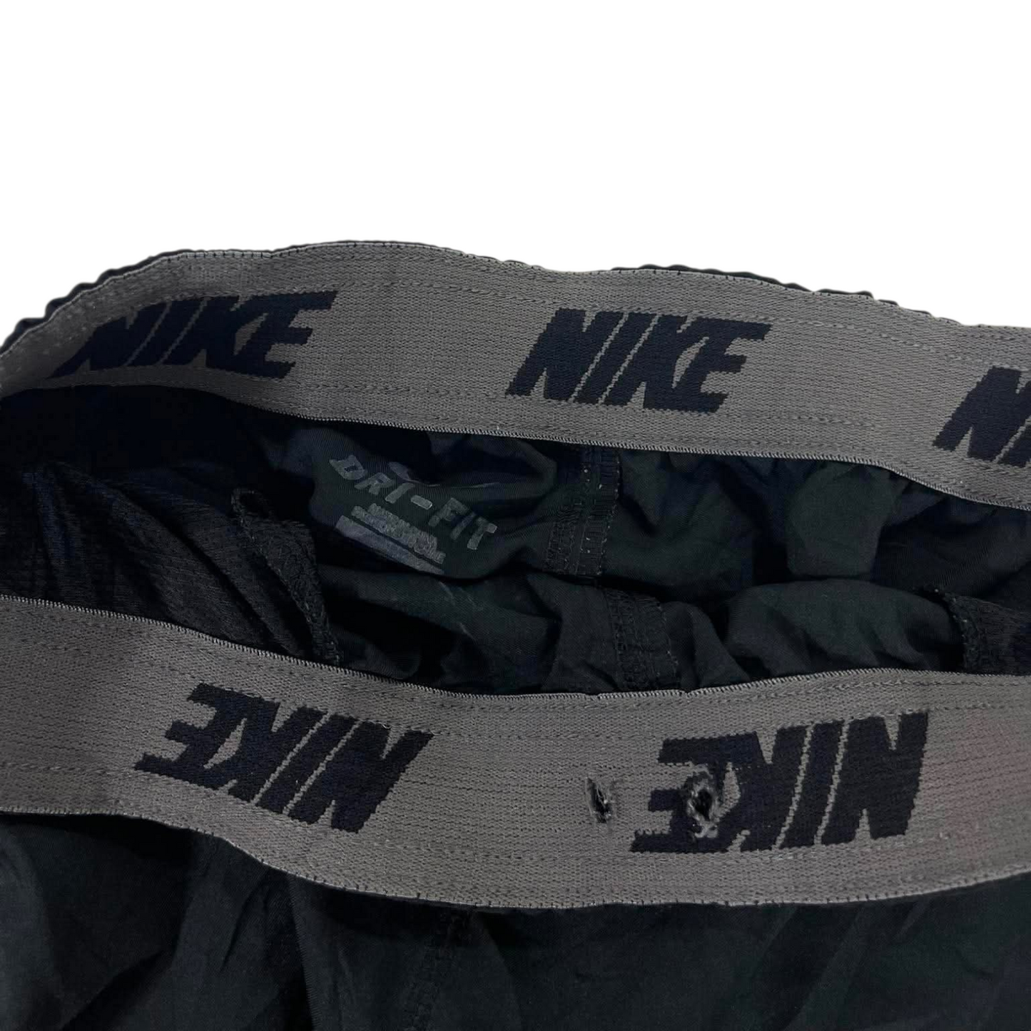NIKE BLACK BAGGY TRACK PANTS ⁸ (M)