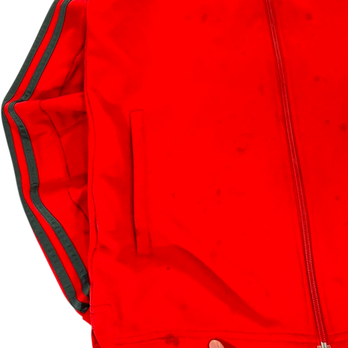 ADIDAS BAYERN MUNICH RED JACKET (XS - SMALL)