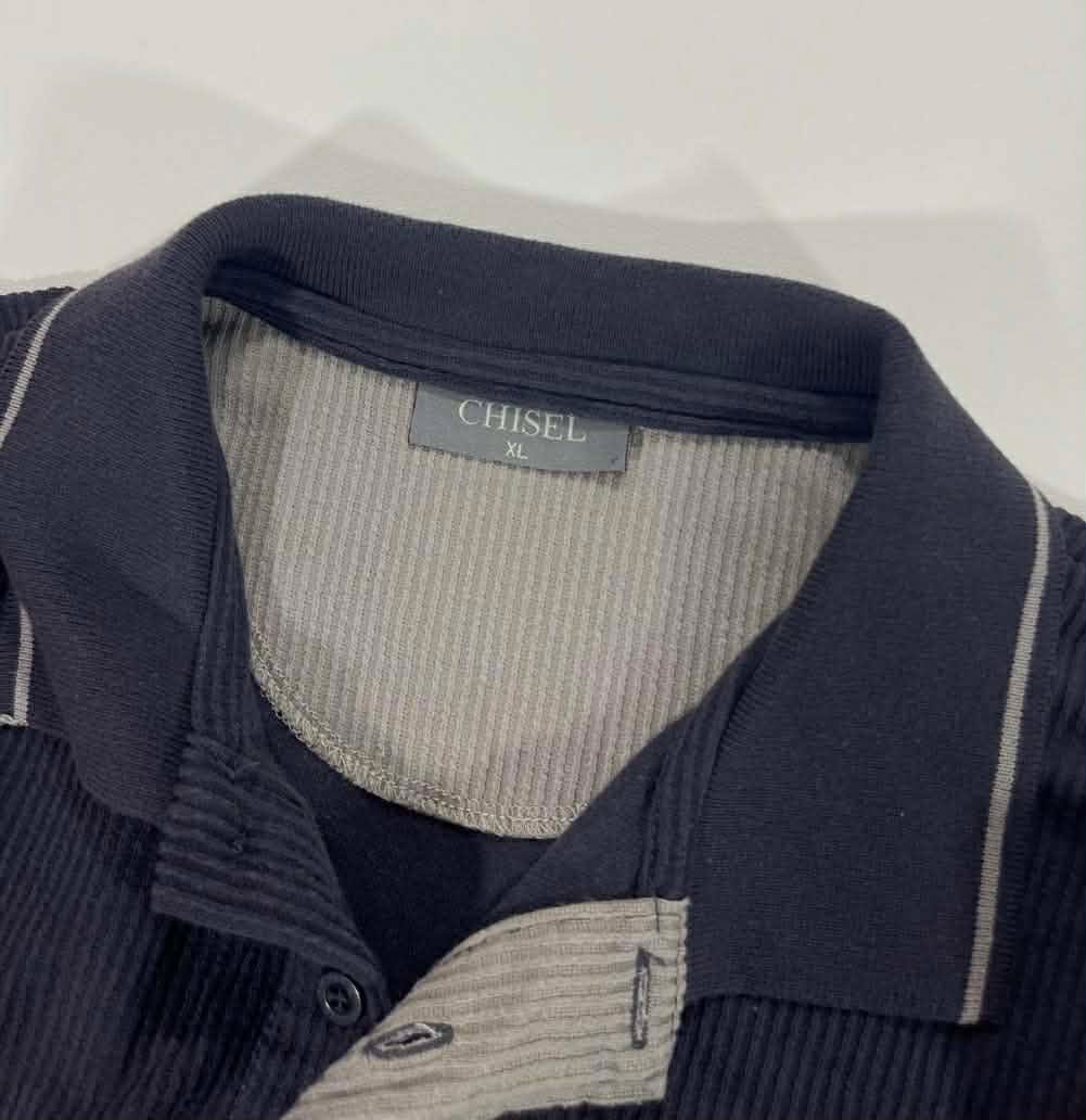 VINTAGE CHISEL POLO SHIRT (L-XL)