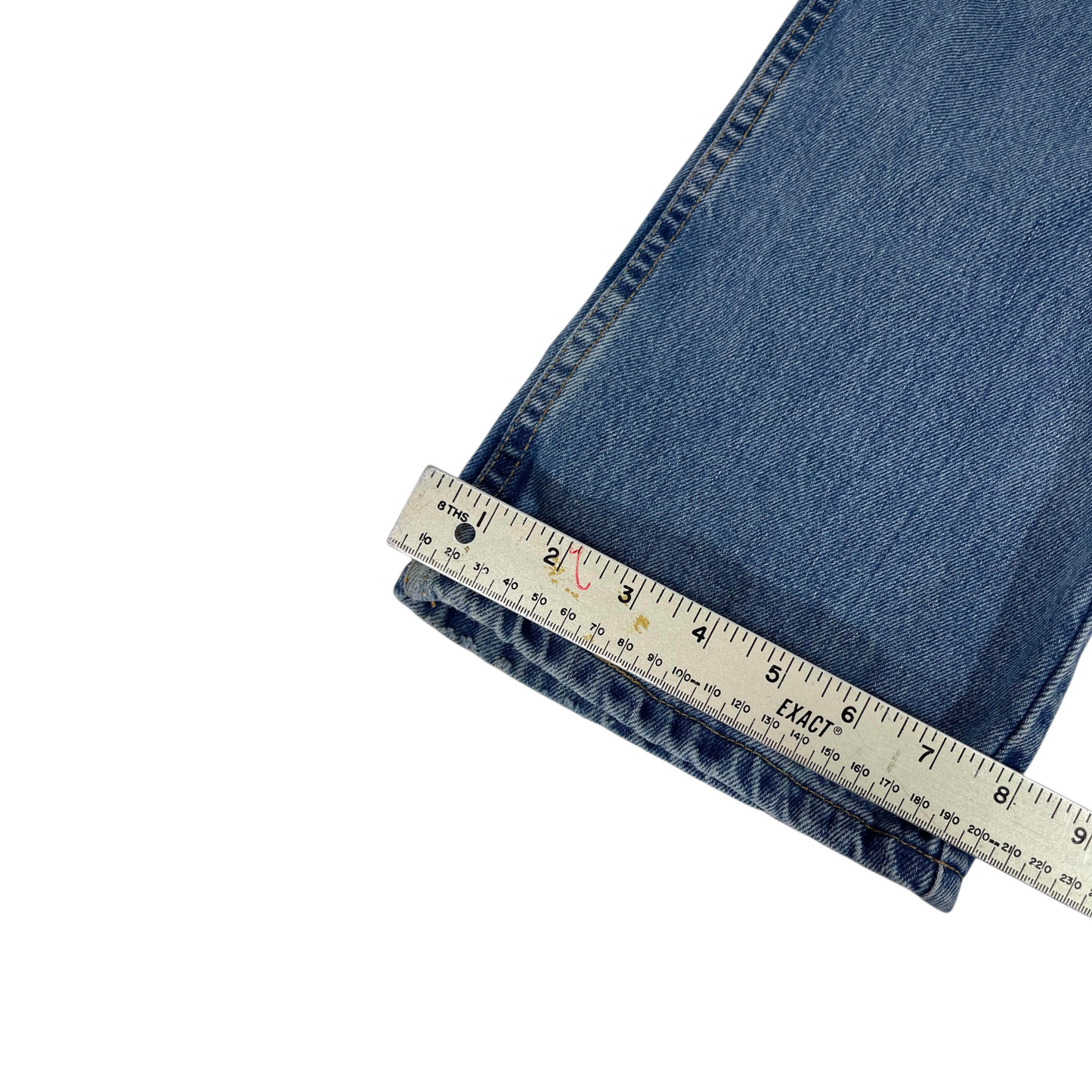 LEVI'S 522 SUPER LOW RISE FLARE JEANS (26)