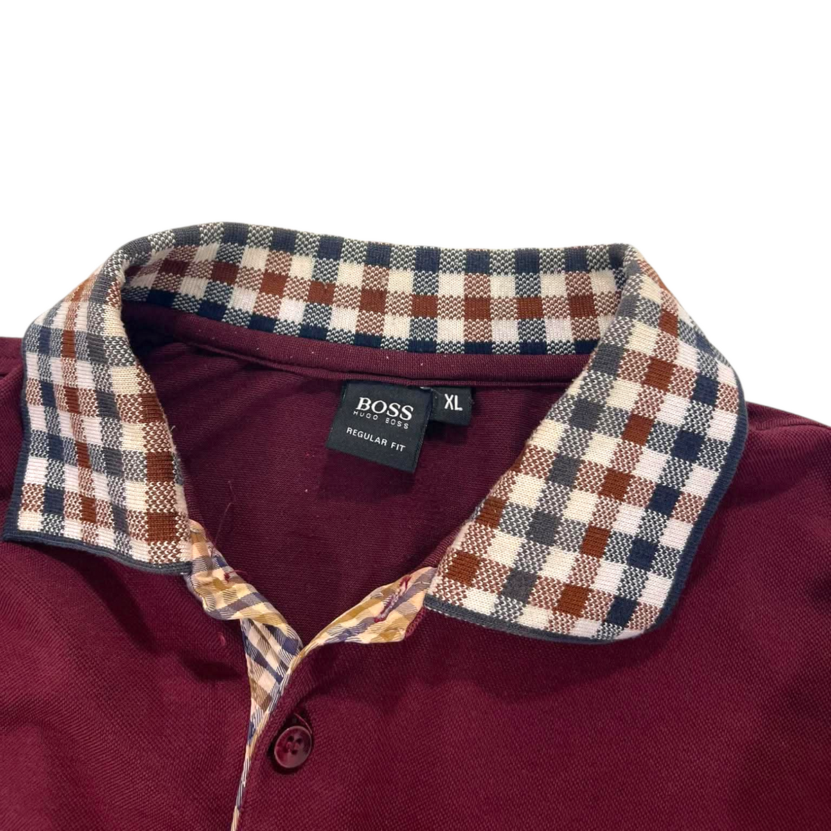 BOSS POLO LONG SLEEVE (BEST FIT LARGE)