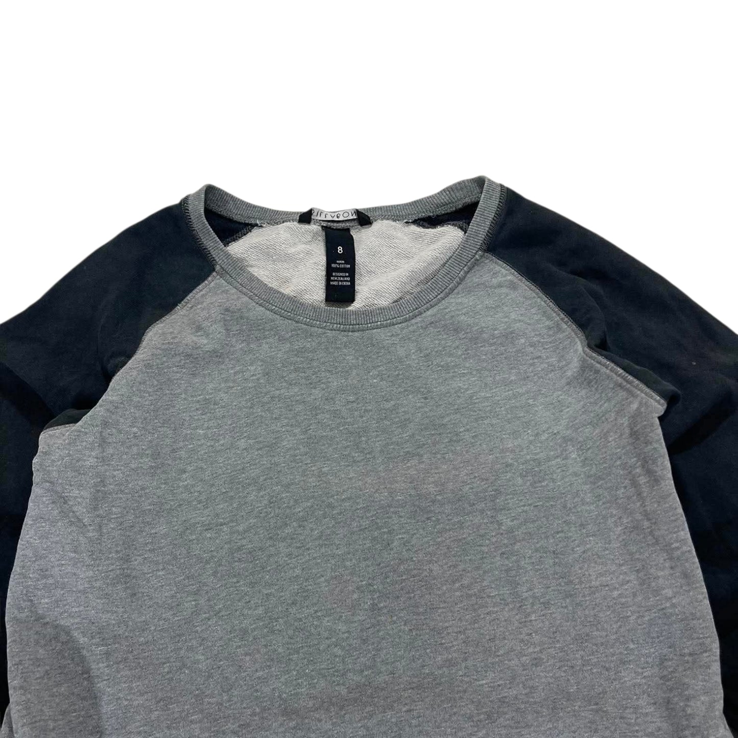 BILLABONG GREY LONG SLEEVE TOP (L)