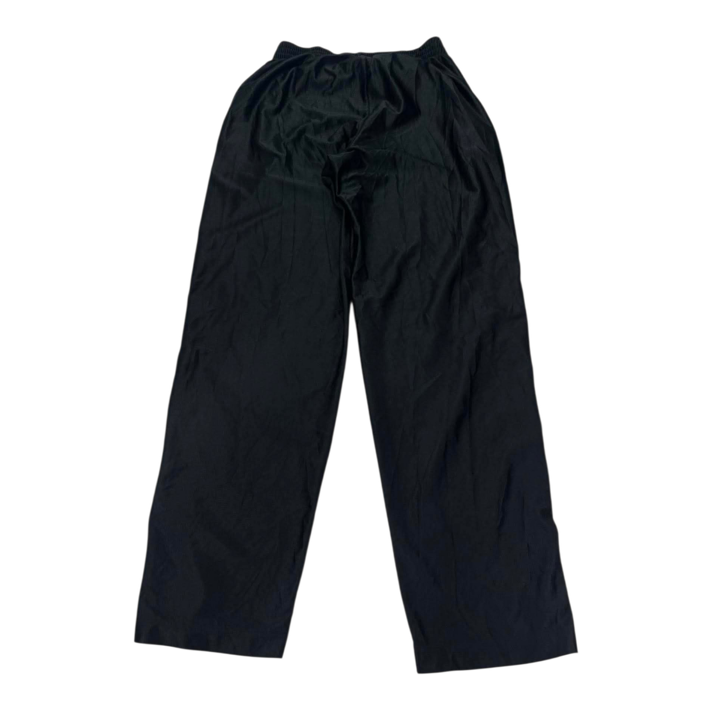 NIKE BLACK BUTTON TRACK PANTS ¹¹ (L)