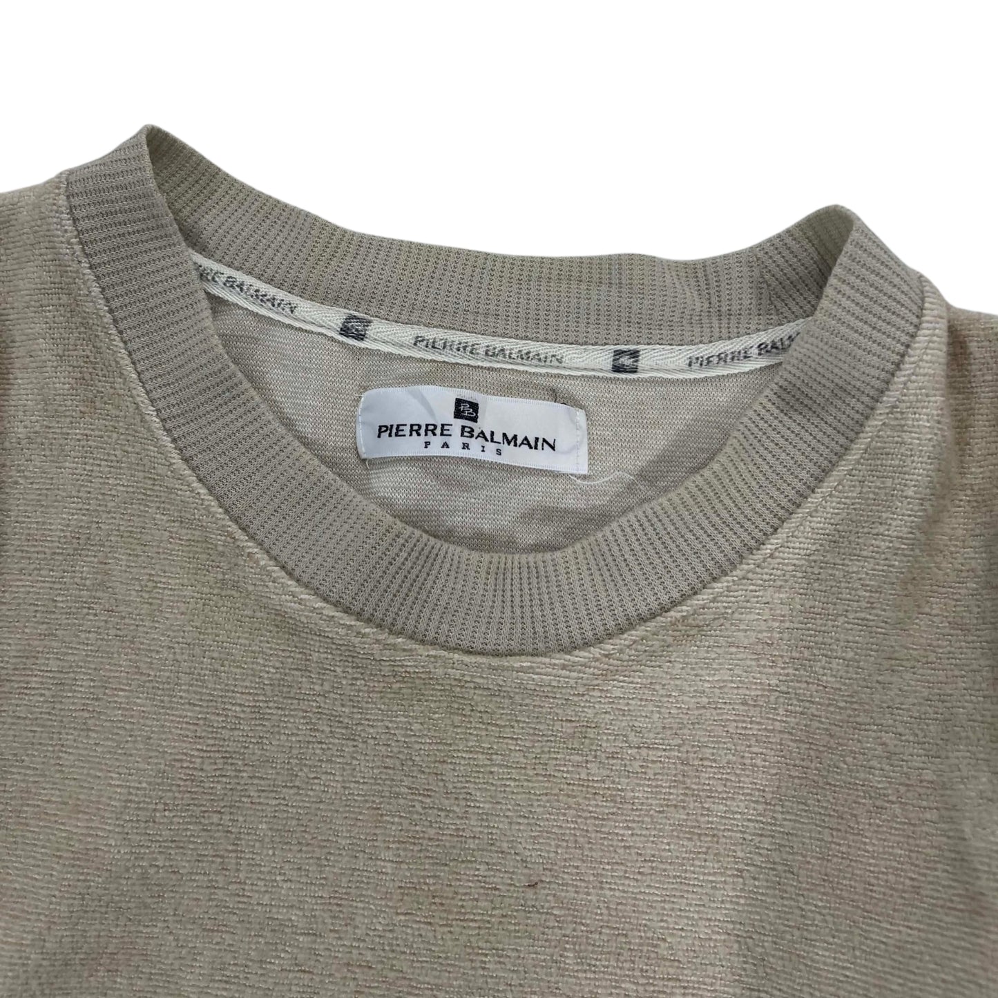 VINTAGE PIERRE BALMAIN PARIS SWEATSHIRT (M)
