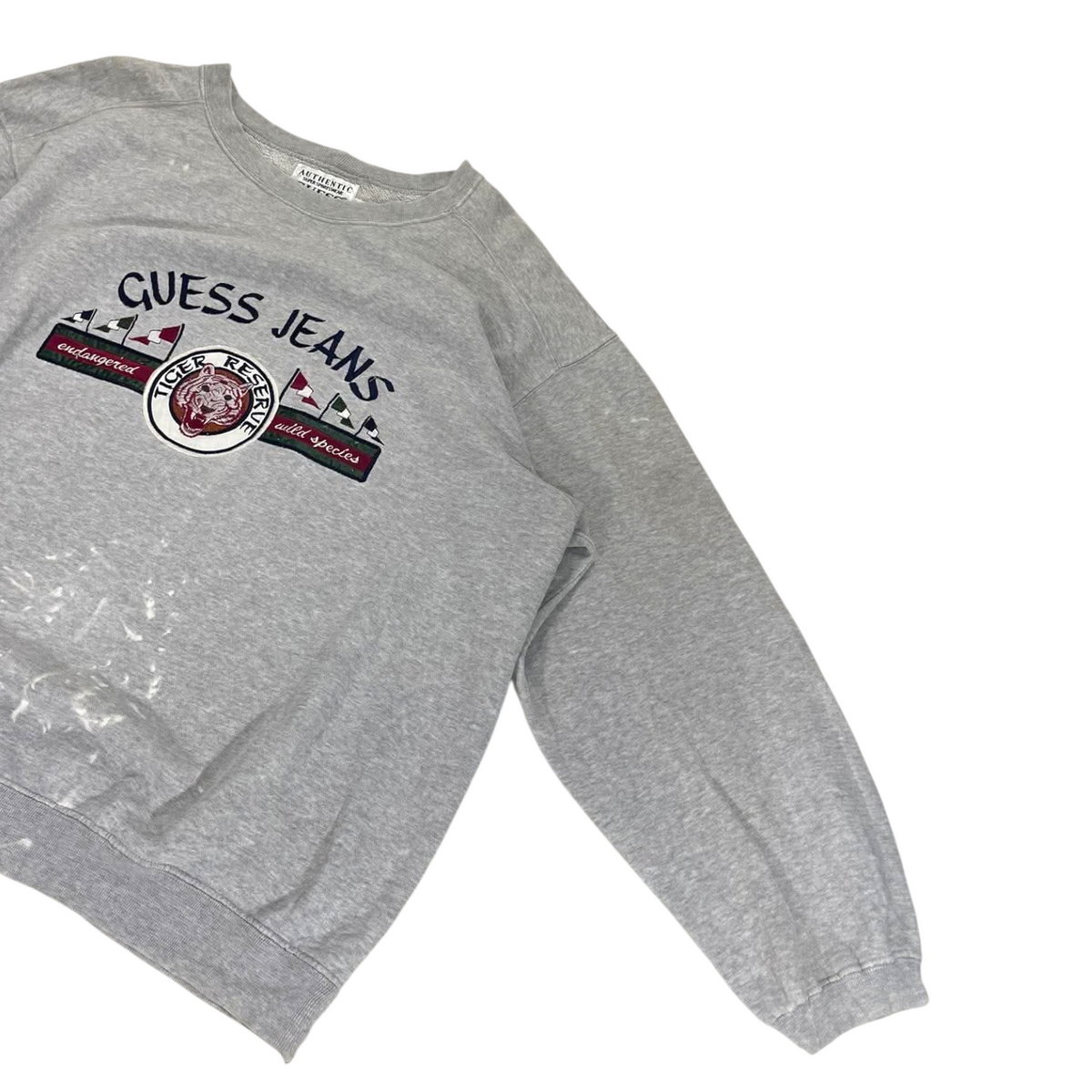 TRASHED 90S GUESS JEANS SWEATSHIRT (L)