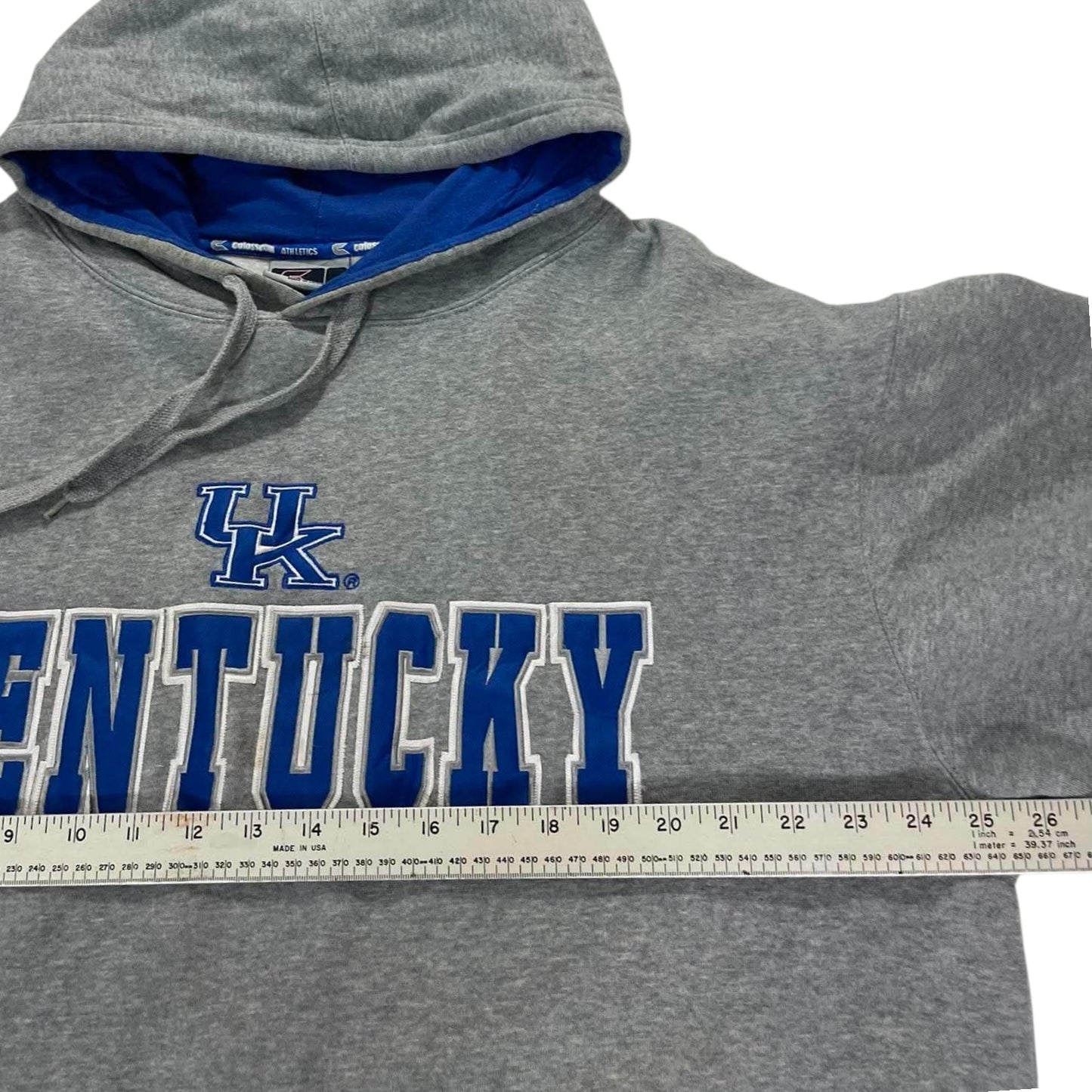VINTAGE EMBROIDERED UNIVERSITY OF KENTUCKY HOODIE (XL)