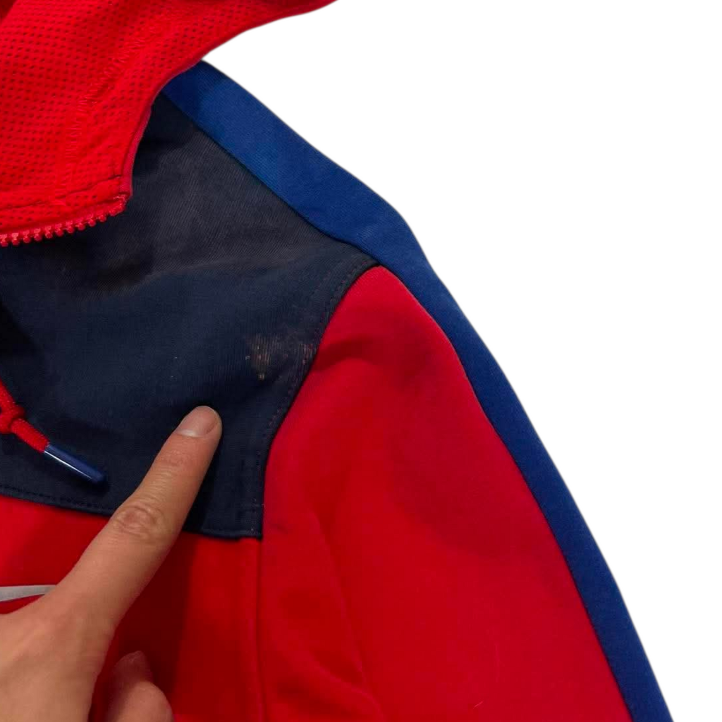 NIKE RED HOODIE (M)