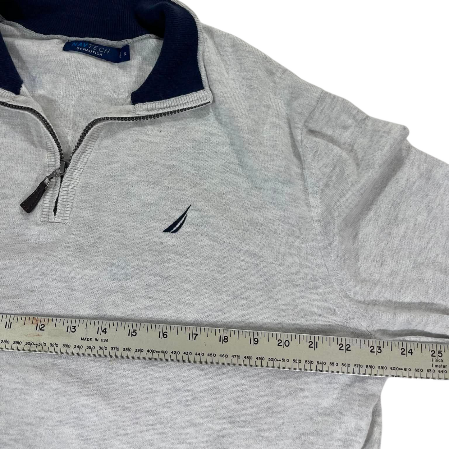 VINTAGE NAUTICA QUARTER ZIP (L)