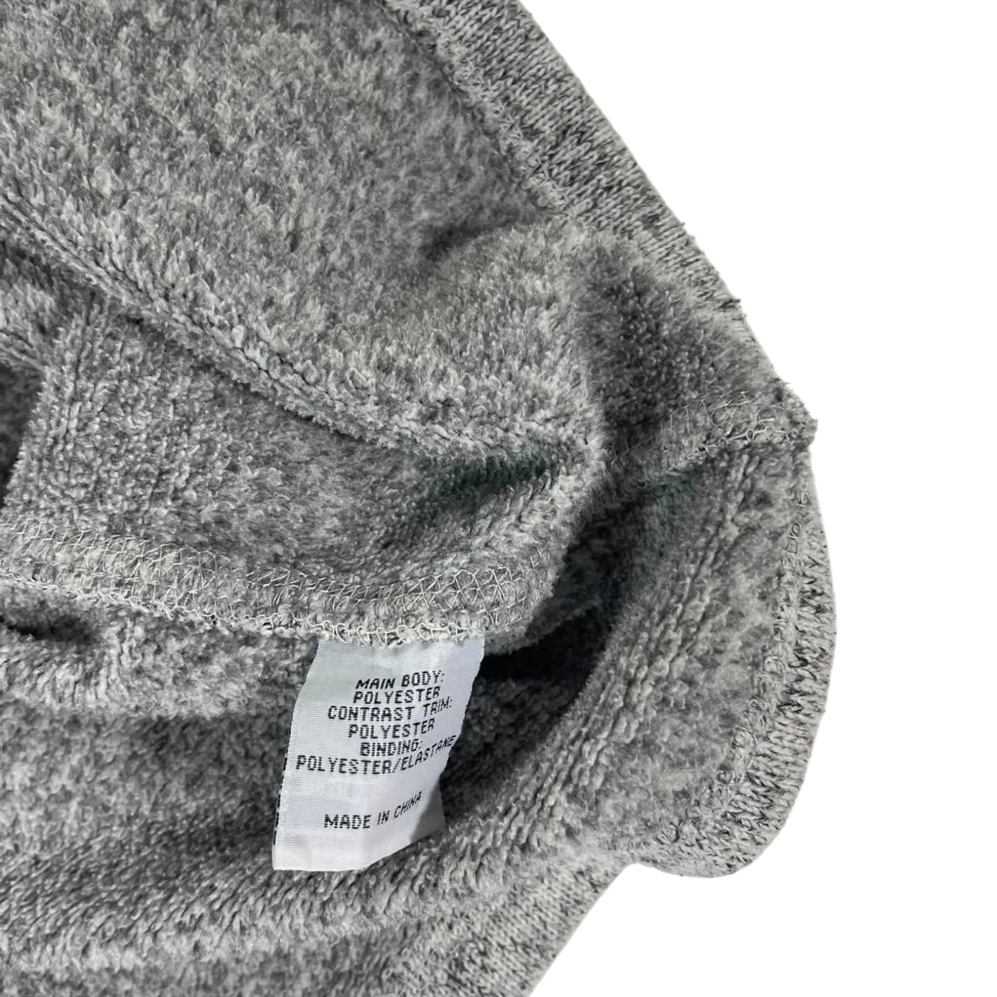 VINTAGE CHISEL GREY QUARTER ZIP FLEECE (XL)