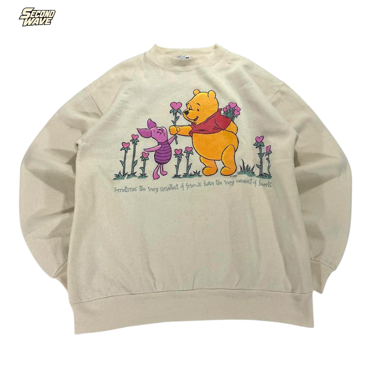 DISNEY WINNIE THE POOH AND PIGLET CREWNECK (M - L)